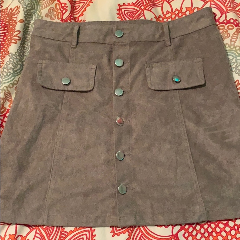 cute brown skirt